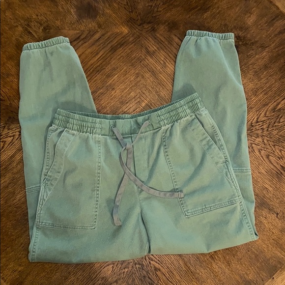GAP | twill utility jogger drawstring pants - Picture 3 of 6